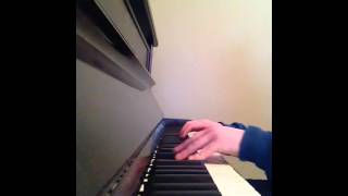 Video thumbnail of "City and Colour - Hello I'm in Delaware Piano"