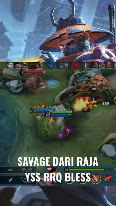 SAVAGE RAJA YSS RRQ BLESS DENGAN LAGU LAMBADA DUKA #tiktok #youtube #mobilelegends #shorts #yss