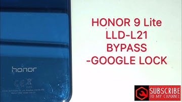 HONOR 9 Lite/LLD-L21 frp bypass v8.0.0 google account (NO Help & Feedback ?) NEW SOLUTIONS