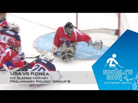 USA vs Korea highlights | Ice sledge hockey | Sochi 2014 Paralympic
Winter Games