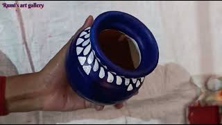 Unleash Your Creativity with Stunning DIY Clay Pot Painting Ideas | DIY Clay Pot Painting ideas🔥🥰