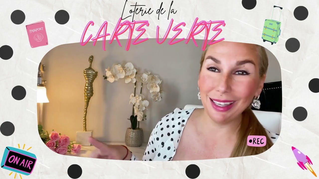 Comment j'ai gagné la carte verte américaine a la loterie!