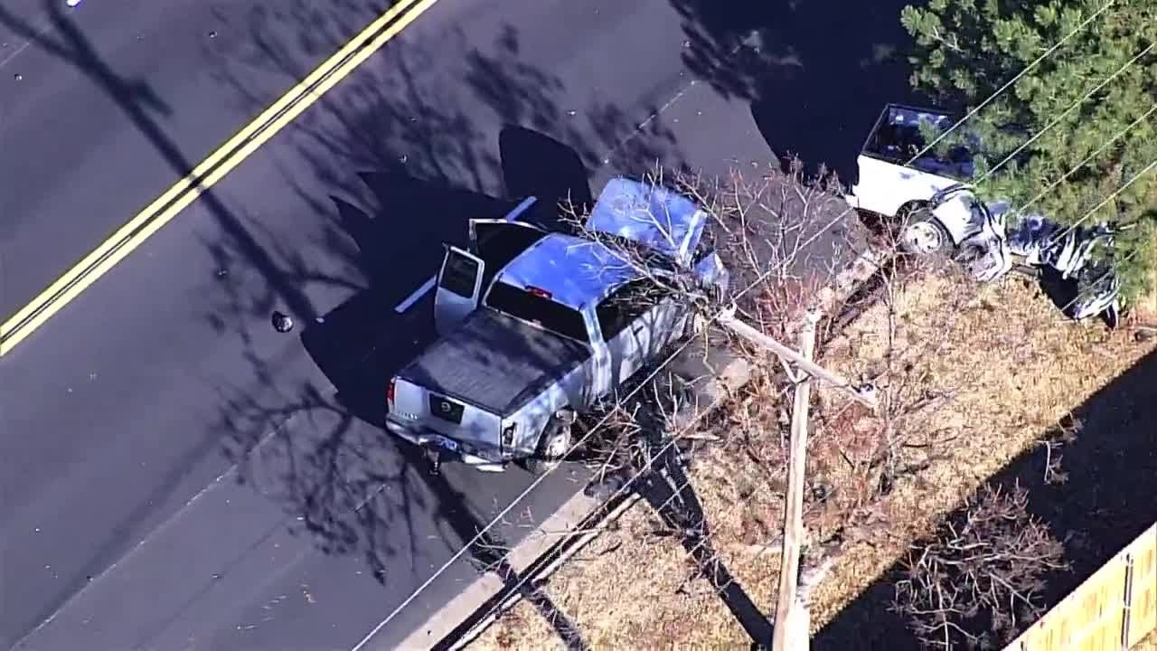 At least one one killed in multi-vehicle crash in OKC - YouTube
