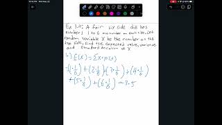 3.3 Expected value and Variance of X: Math 2930: Intro to Probability & Statistics for Engineers