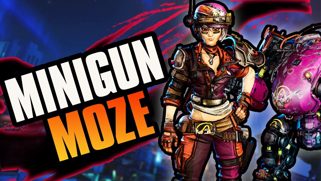 Borderlands 3 Moze Iron Bear Build Borderlands 3 Minigun Moze! BEST Minigun Iron Bear Build +Game Save