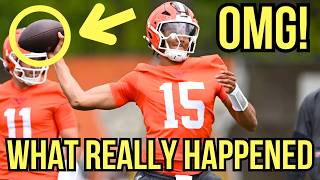 Taylen Green TOSS'N BOMBS At Cleveland Browns Rookie Minicamp To KC Concepcion & Denzel Boston