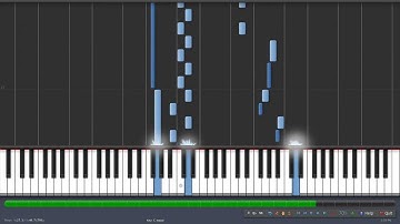 Czerny Exercise 76 from Practical Method for Beginners at 70BPM in Synthesia