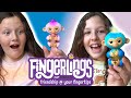 Fun at the Park w/ Isla, Olivia, Noah &amp; their NEW Fingerlings Baby Monkeys