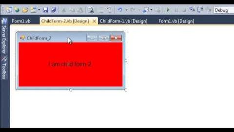 Practical VB.NET Tutorial- Form in Form/Docking Windows (Part-1)