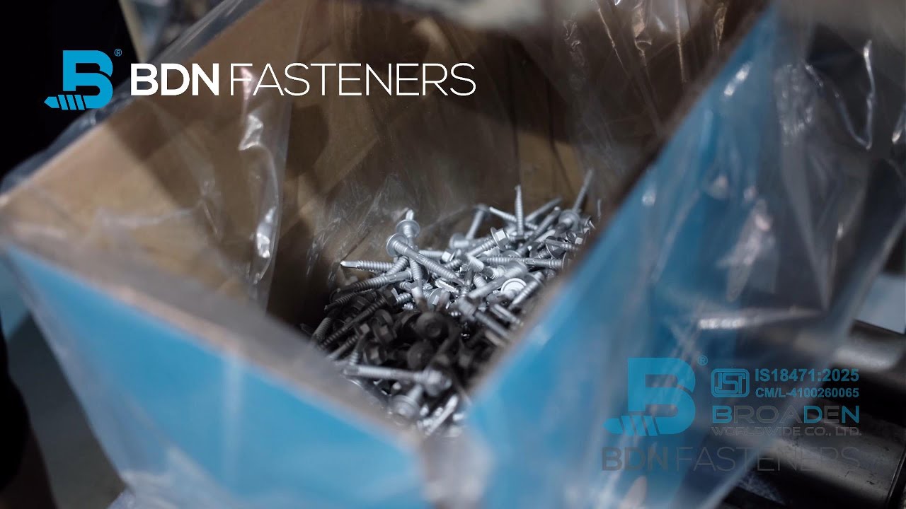 BDN FASTENERS Packaging Factory — BIS Certified