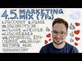 45 marketing mix 7ps  ib business management  product price promotion place people process