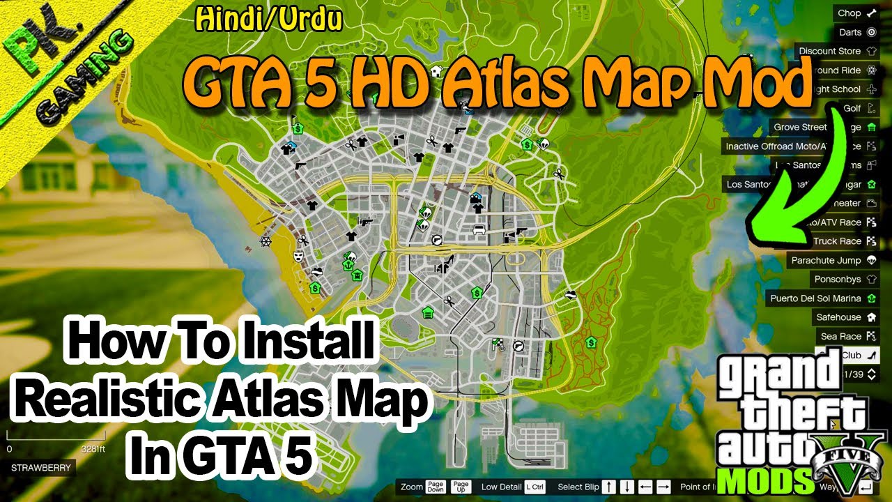 Realistic Atlas Map Lspdfr 