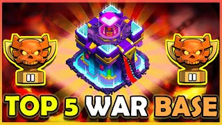 th15 anti 3 star war base with link | best th15 war base with link 2024 | th15 cwl base link 2024