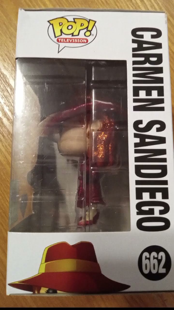Funko POP! Carmen Sandiego – Limitierte Vinyl-Figur (10 Cm) Von ECCC 2019, Diamond Collection