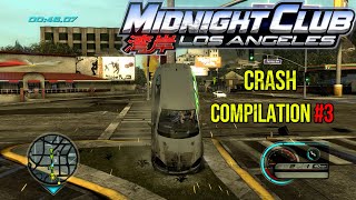 Midnight Club Los Angeles Brutal Crashes and Fails Compilation #3