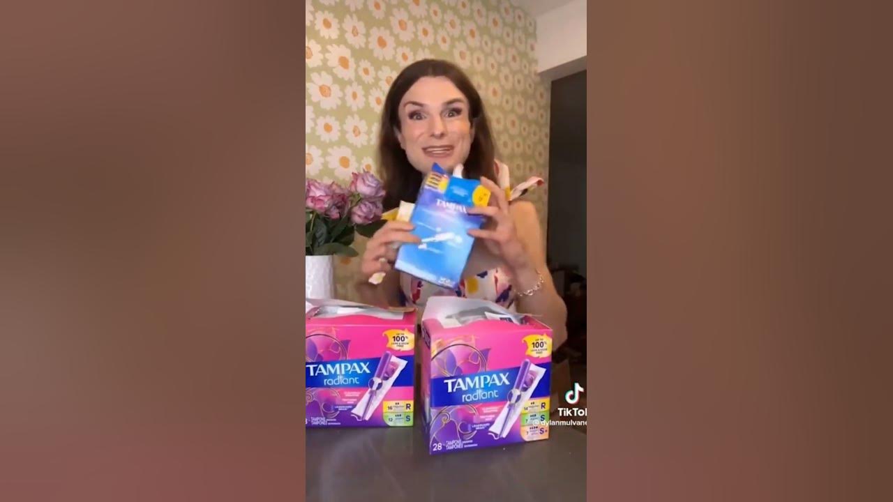 Tampax sponsors dylan mulvaney youtube