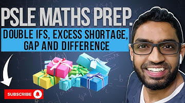 Double Ifs, Excess Shortage, Gap and Difference GIft and Strings Question | Learn Problem Sums