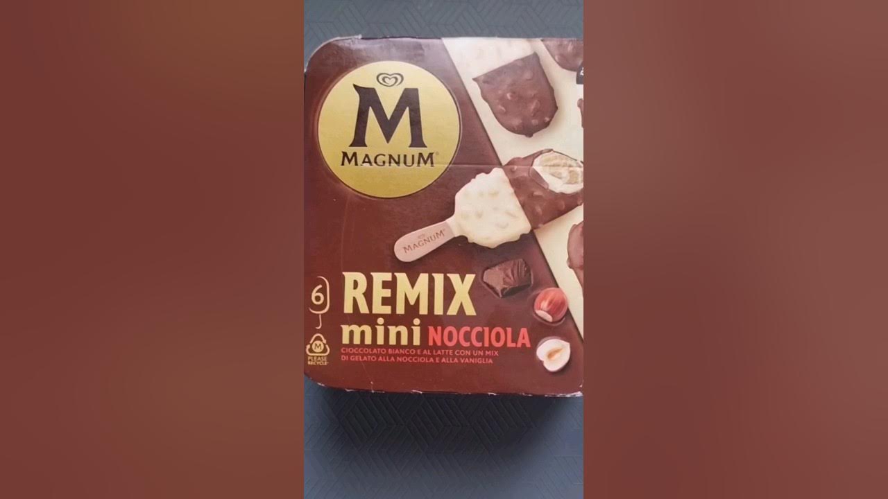 Nuovo Magnum Remix mini nocciola YouTube Nuovo Magnum Remix mini nocciola YouTube