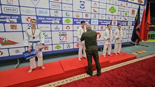 Награждение — международный турнир по дзюдо в Беларуси.  #judo #дзюдо #соревнования