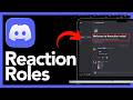 How To Create Reaction Roles On Discord Using Carl Bot Or Dyno - Step By Step (2026)