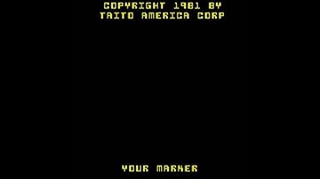 Space Invaders / Qix Silver Anniversary Edition (Taito 2003)  Attract Mode 60fps