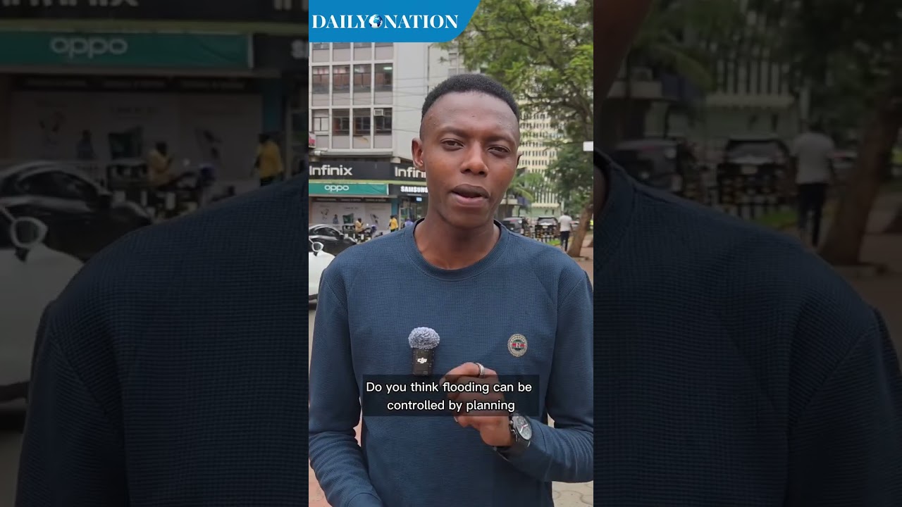 Drainage systems are being unblocked in Nairobi ahead of heavy rains