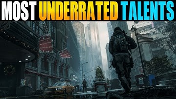 THE DIVISION - MOST UNDERRATED WEAPON TALENTS IN PATCH 1.8! (YOU NEED TO USE)