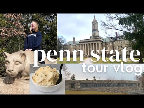 visit my dream college with me! penn state university accepted student program vlog