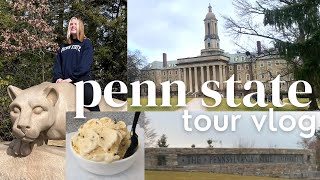 visit my dream college with me! penn state university accepted student program vlog