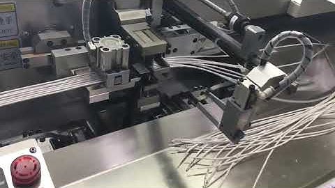 HT558 Fully Automatic wire Cutting Stripping Twisting and Soldering Machine with factory price China