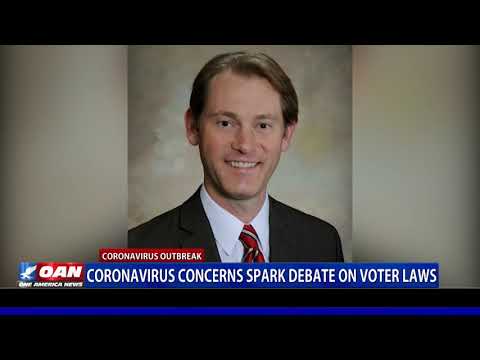 Coronavirus concerns spark debate on voter laws