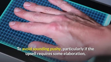 How do you upsell without being pushy?