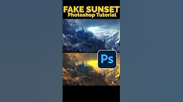 How to fake a sunset in ​⁠​⁠@Photoshop #communityxadobe #photoshopcafe #photoshoptutorial
