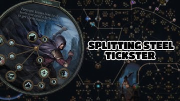 Uber Cortex - Splitting Steel Trickster 3.24 POE