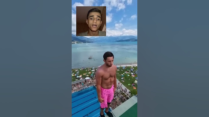 اطول قفزة في المسبح ،، هل جربت يوميا هكذا مواقف تحتاج لقلب قوي 💪