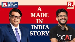 Boat Co-founder Aman Gupta On 'A Made in India' Story At Republic Business India Economic Summit