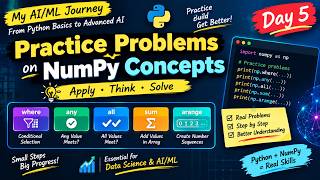 I Put My NumPy Skills to the Test! | AI/ML Journey Day 5