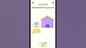 Level 102 : Help the hamster to get house? #shortsfeed #ytshorts #dop2 #viral #dog2 #subscribe #game