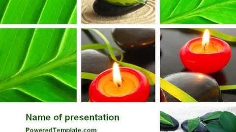 Relaxation In Spa Salon PowerPoint Template by PoweredTemplate.com