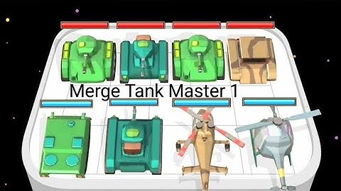 Merge Master Tank Evolution| Gameplay | Android ,iOS part 1