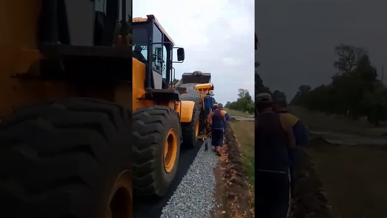 укрепление обочин асфальтобетонным гранулятом