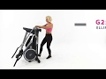 G2518 elliptical  bh fitness