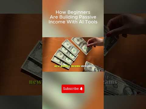 Thumbnail for How Beginners Are Building Passive Income With AI Tools