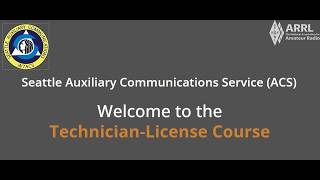 Tech Module 1 Introduction K7XTN 07/04/2026