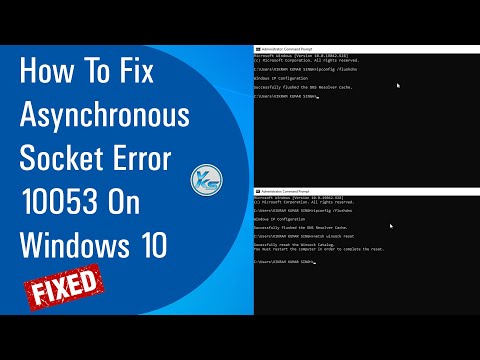✅ How To Fix Asynchronous Socket Error 10053 On Windows 10 (2021)