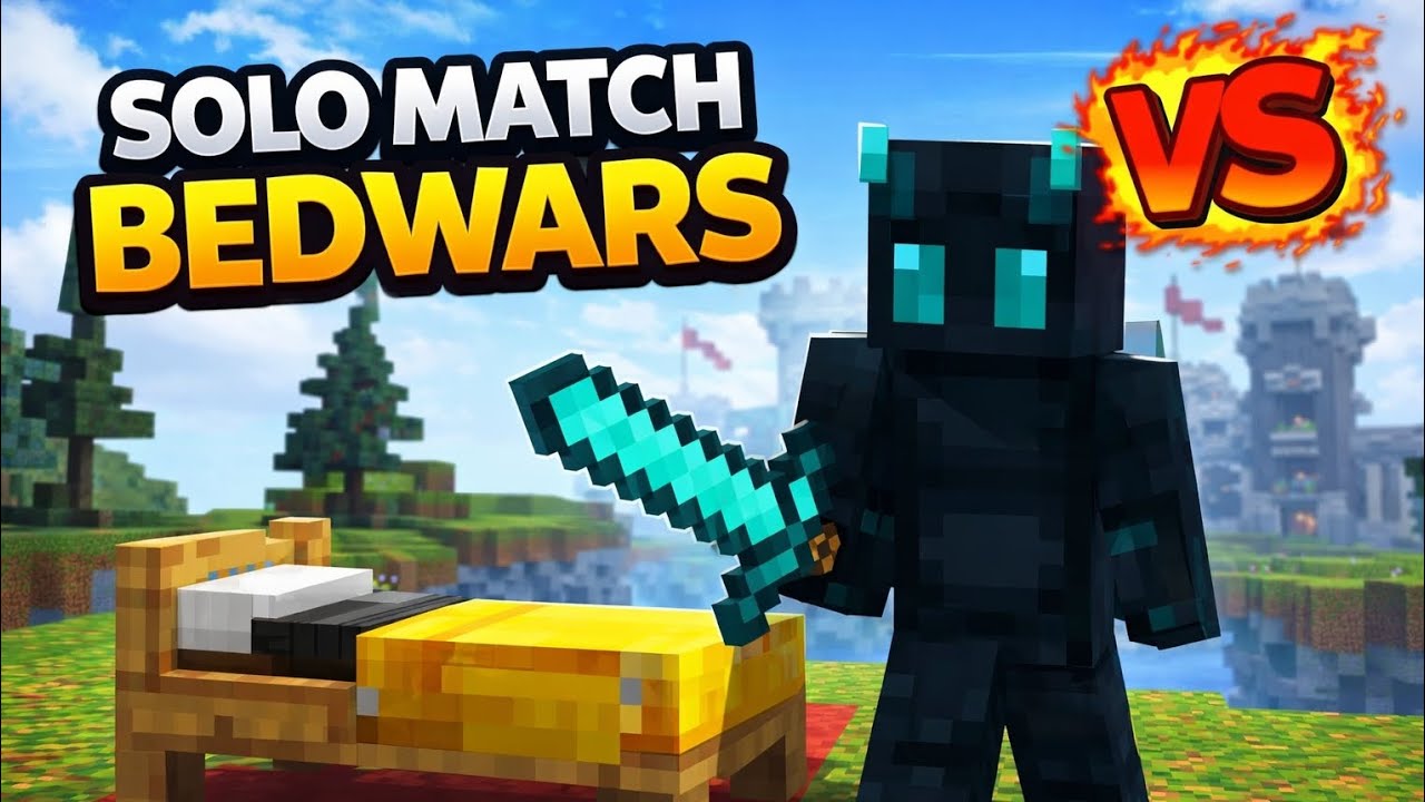 BEDWARS OF HIVE SOLO MATCH || GAMEPLAY IN MOBILE 