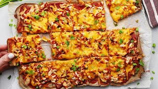 Keto Dairy-Free BBQ Chicken Pizza [Low-Carb Family Dinner Recipe] by RuledMe 10,548 views 2 months ago 2 minutes, 30 seconds