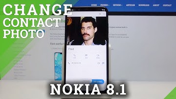 How to Add Photo to Contact in NOKIA 8.1 – Customize Profile Picture