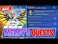 How to *EASILY* Complete Mercy's Guardian Angel Quests in Fortnite | Overwatch Answer The Call