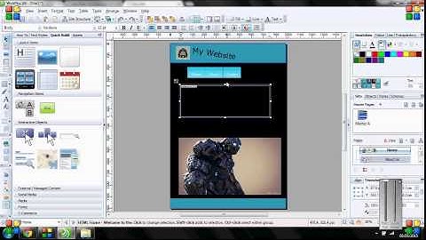 Serif Webplus x6 - Navigation and Buttons Part 2